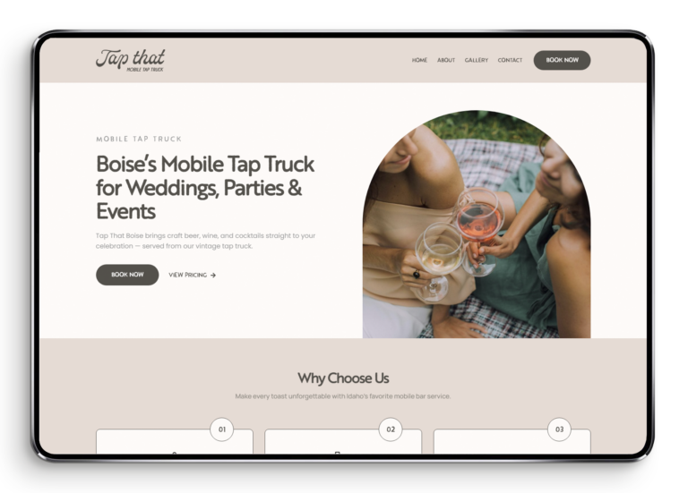 iPad Mockup - Tap That